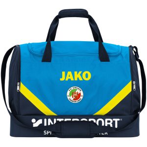 JAKO - Sporttasche Iconic - JAKO blau/marine/neongelb -  FC Union Frankfurt (Oder)
