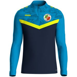 JAKO - Ziptop Iconic - marine/JAKO blau/neongelb - Kinder- FC Union Frankfurt (Oder)