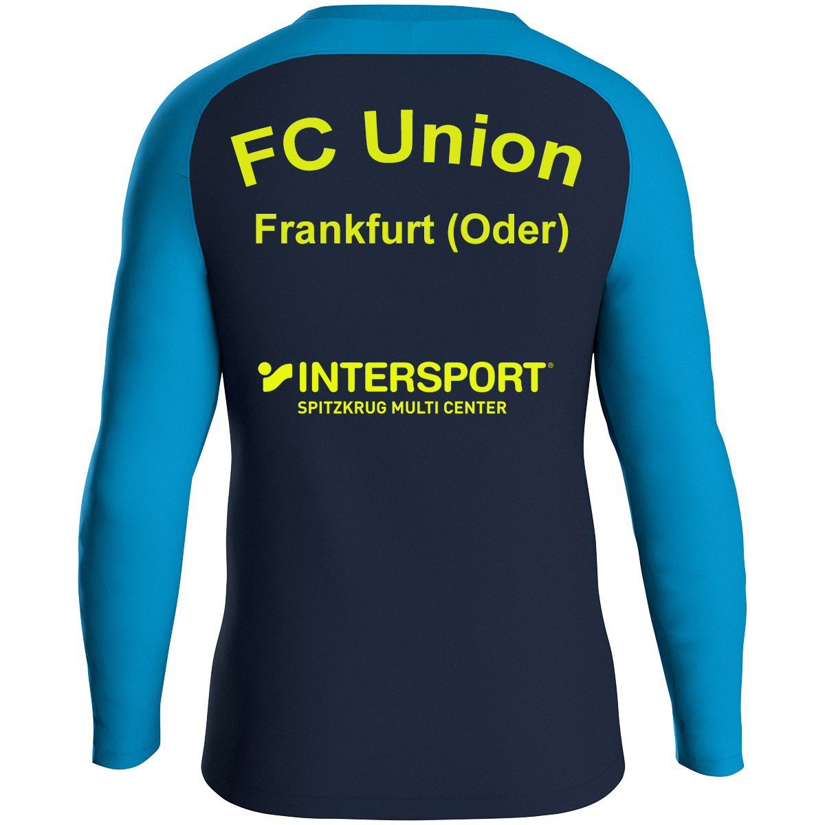 JAKO - Ziptop Iconic - marine/JAKO blau/neongelb - Kinder- FC Union Frankfurt (Oder) – Bild 3