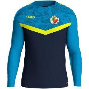 JAKO - Sweat Iconic - marine/JAKO blau/neongelb - Kinder - FC Union Frankfurt (Oder)