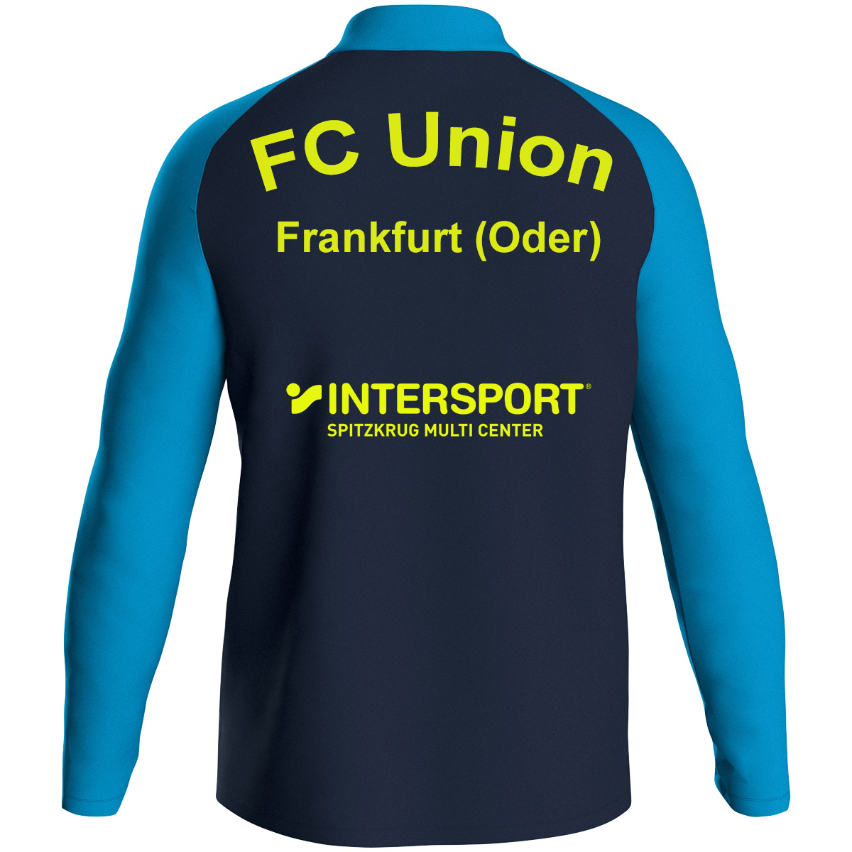 JAKO - Ziptop Iconic -marine/JAKO blau/neongelb - Kinder - FC Union Frankfurt (Oder) – Bild 3