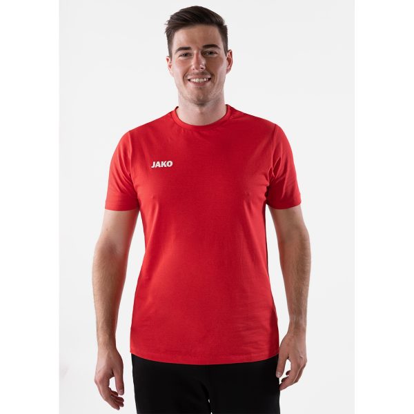 JAKO T-Shirt Base - Herren - Rot (schwarzer Flock) - FSV Eintracht Schlema – Bild 6