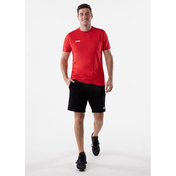 JAKO T-Shirt Base - Herren - Rot (schwarzer Flock) - FSV Eintracht Schlema – Bild 4