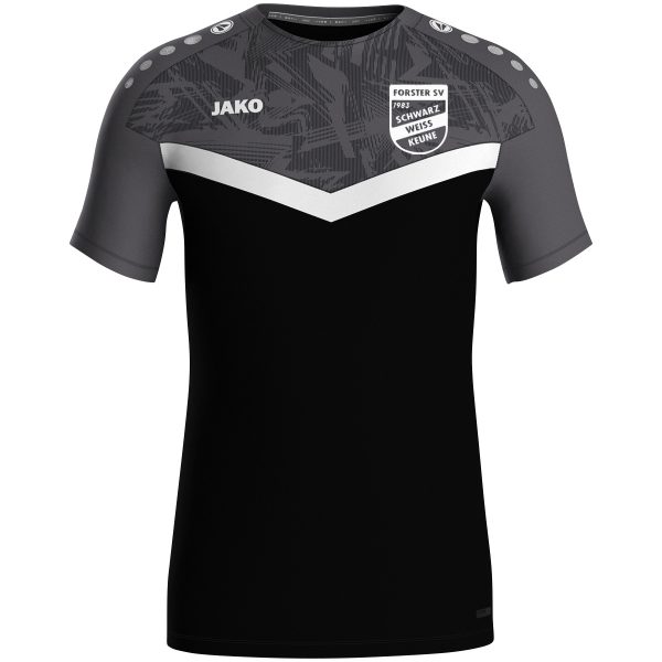 JAKO T-Shirt Iconic - Herren - schwarz/anthrazit - FSV Schwarz-Weiß Keune