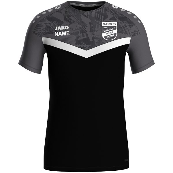 JAKO T-Shirt Iconic - Herren - schwarz/anthrazit - FSV Schwarz-Weiß Keune – Bild 2
