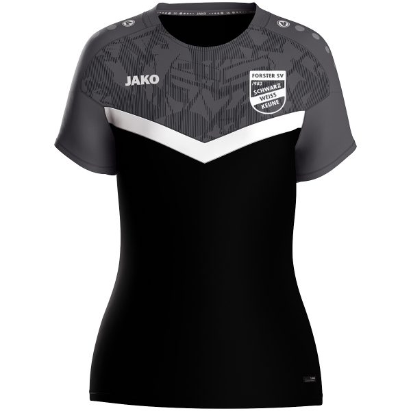 JAKO T-Shirt Iconic - Damen - schwarz/anthrazit - FSV Schwarz-Weiß Keune
