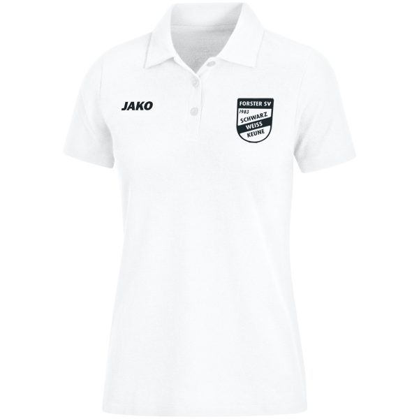JAKO Polo Base - Damen - weiß - FSV Schwarz-Weiß Keune
