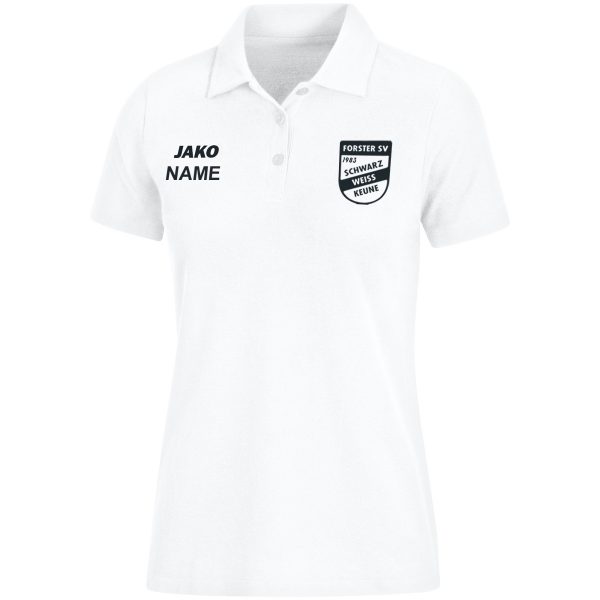 JAKO Polo Base - Damen - weiß - FSV Schwarz-Weiß Keune – Bild 2