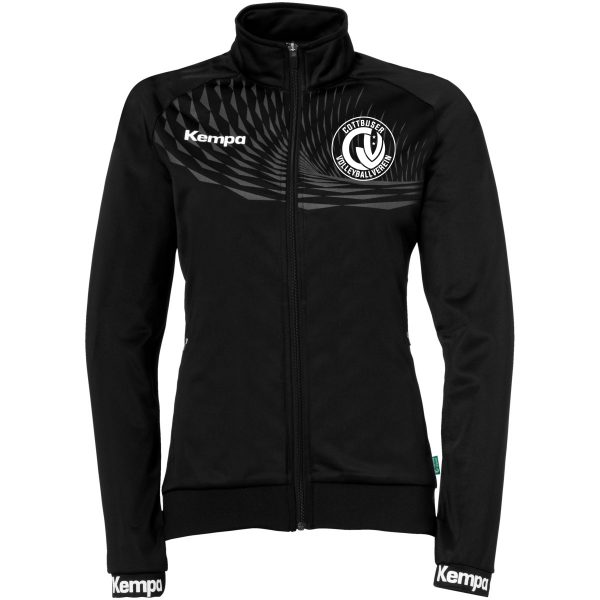 Kempa Wave 26 Poly Jacke - Schwarz - Damen - Cottbuser Volleyballverein (CVV)