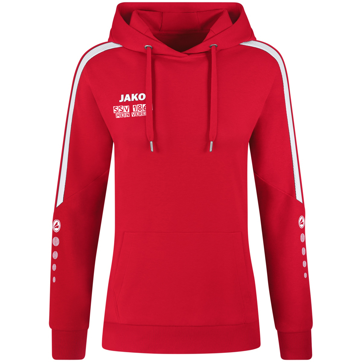 JAKO - Kapuzensweat Power - Rot - Damen - Spremberger SV 1862