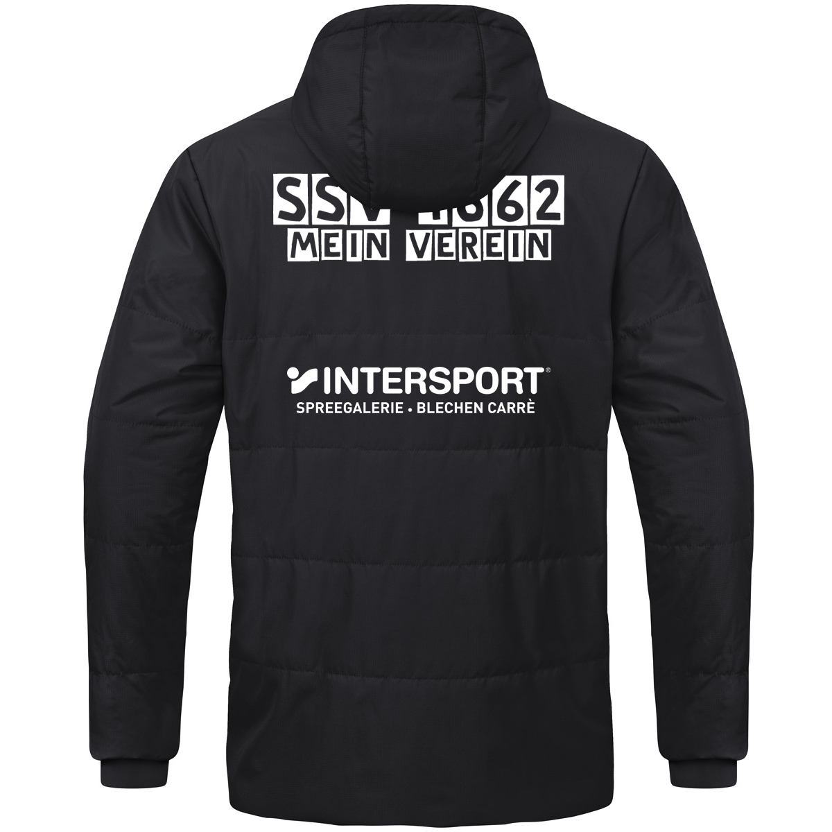 JAKO - Coachjacke Team mit Kapuze - Schwarz - Kinder - Spremberger SV 1862 – Bild 3