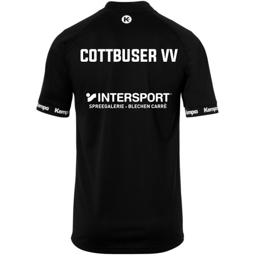 Kempa Wave 26 Trikot - Schwarz - Herren - Cottbuser Volleyballverein (CVV) – Bild 2