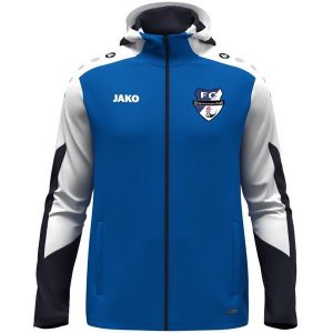 JAKO - Kapuzenjacke Dynamic - royal/weiß/marine - Kinder - FC Eisenhüttenstadt