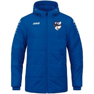 JAKO - Coachjacke c mit Kapuze - royal - Herren - FC Eisenhüttenstadt
