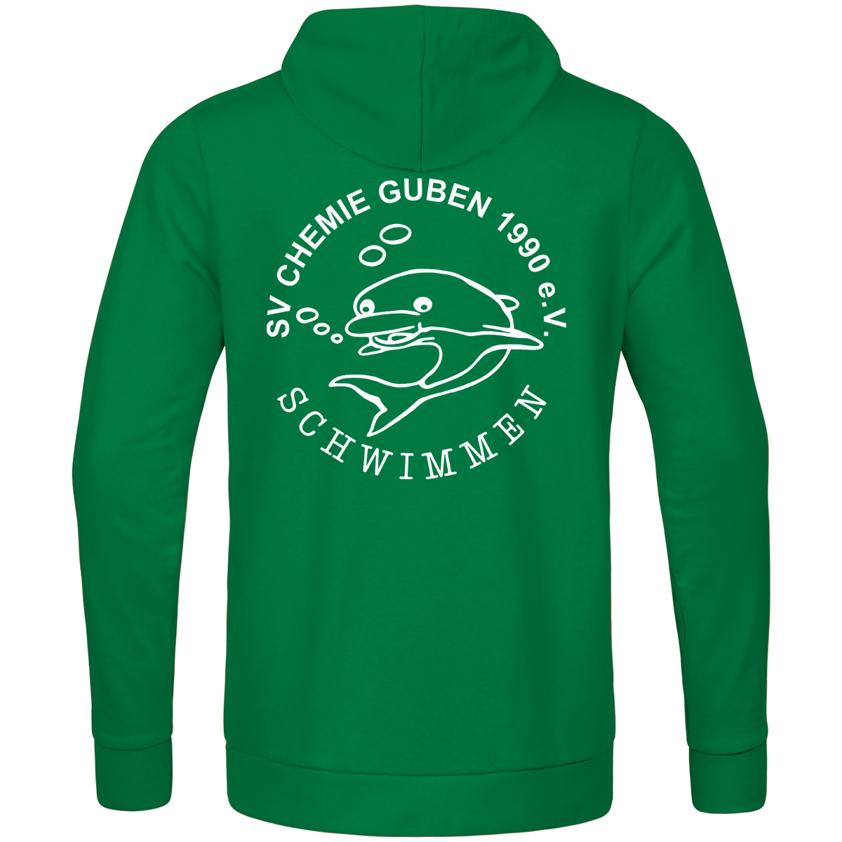 JAKO Kapuzenjacke Base - Kinder - Grün - SV Chemie Guben 1990 e.V. Schwimmen – Bild 3