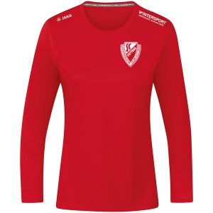 JAKO - Longsleeve Run 2.0 - rot - Damen - LC Cottbus
