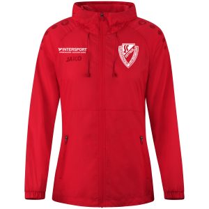 JAKO - Lightweightjacke Flow - rot - Damen - LC Cottbus