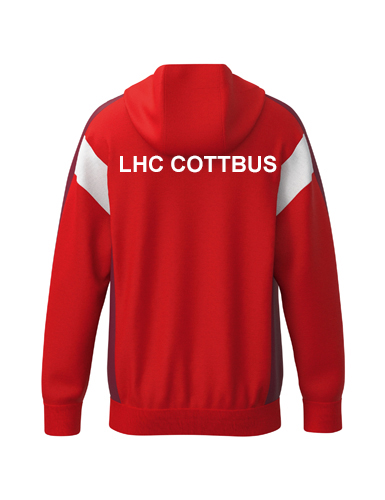 ERIMA - CELEBRATE 125 Training Jacket with hood - Red - Damen - LHC Cottbus – Bild 3