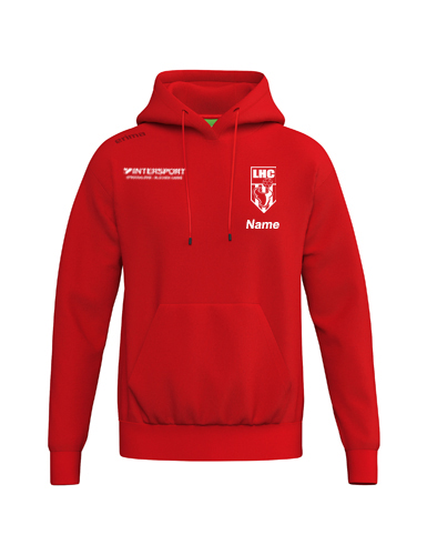 ERIMA - TS Hoody - Rot - Herren - LHC Cottbus Liefertermin 16.03. – Bild 2
