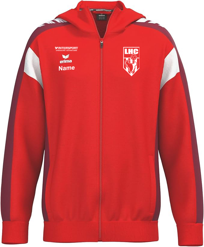 ERIMA - CELEBRATE 125 Training Jacket with hood - Red - Damen - LHC Cottbus – Bild 2