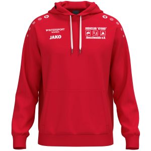 JAKO - Kapuzensweat One Cotton - Rot - Kinder - Judoclub Kyoko Jänschwalde e.V.