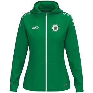 JAKO - Kapuzenjacke One  - Grün - Damen - HFC