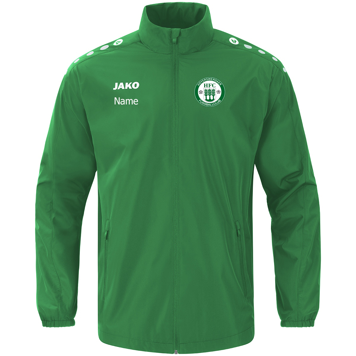 Jako - Allwetterjacke One - Grün - Kinder HFC Lieferbar zwischen 10.08.26 - 14.08.26 – Bild 2