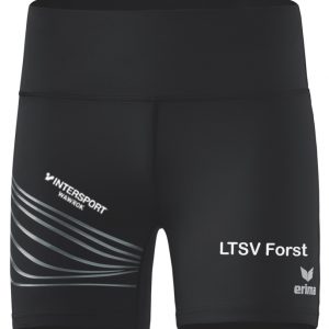 ERIMA - RACING Lauftight kurz - Schwarz - Damen - LTSV Forst 1990 e.V.