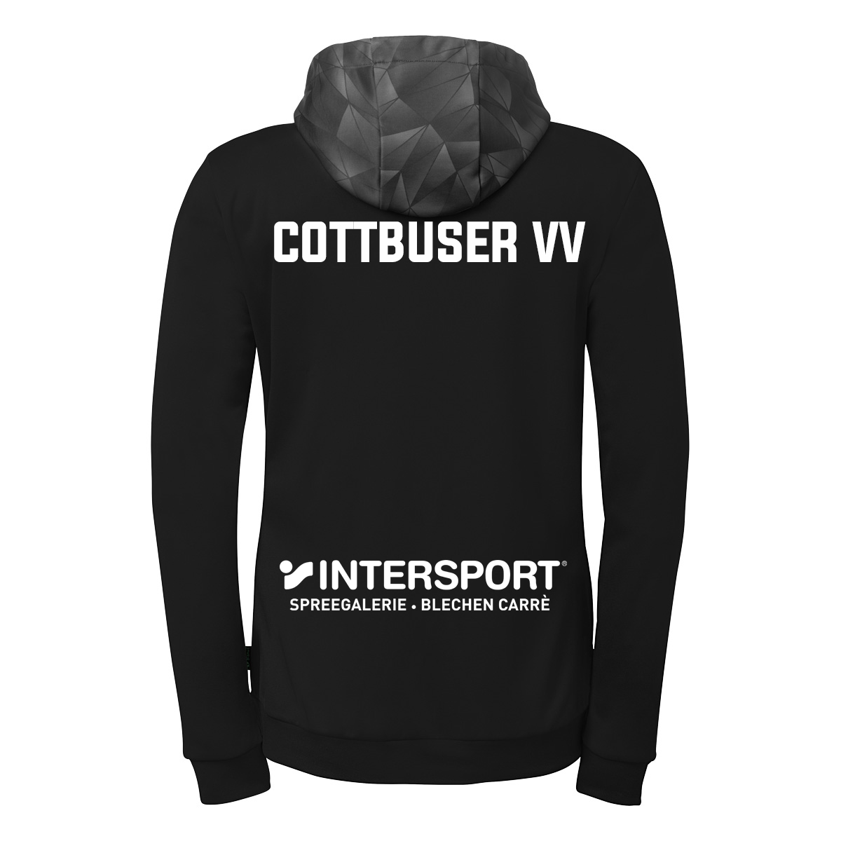 Athletics 29 Kapuzenjacke - Schwarz - Herren - Cottbuser Volleyballverein (CVV) – Bild 3
