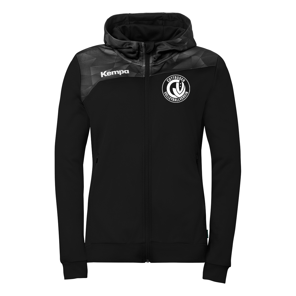 Athletics 29 Kapuzenjacke - Schwarz - Herren - Cottbuser Volleyballverein (CVV)